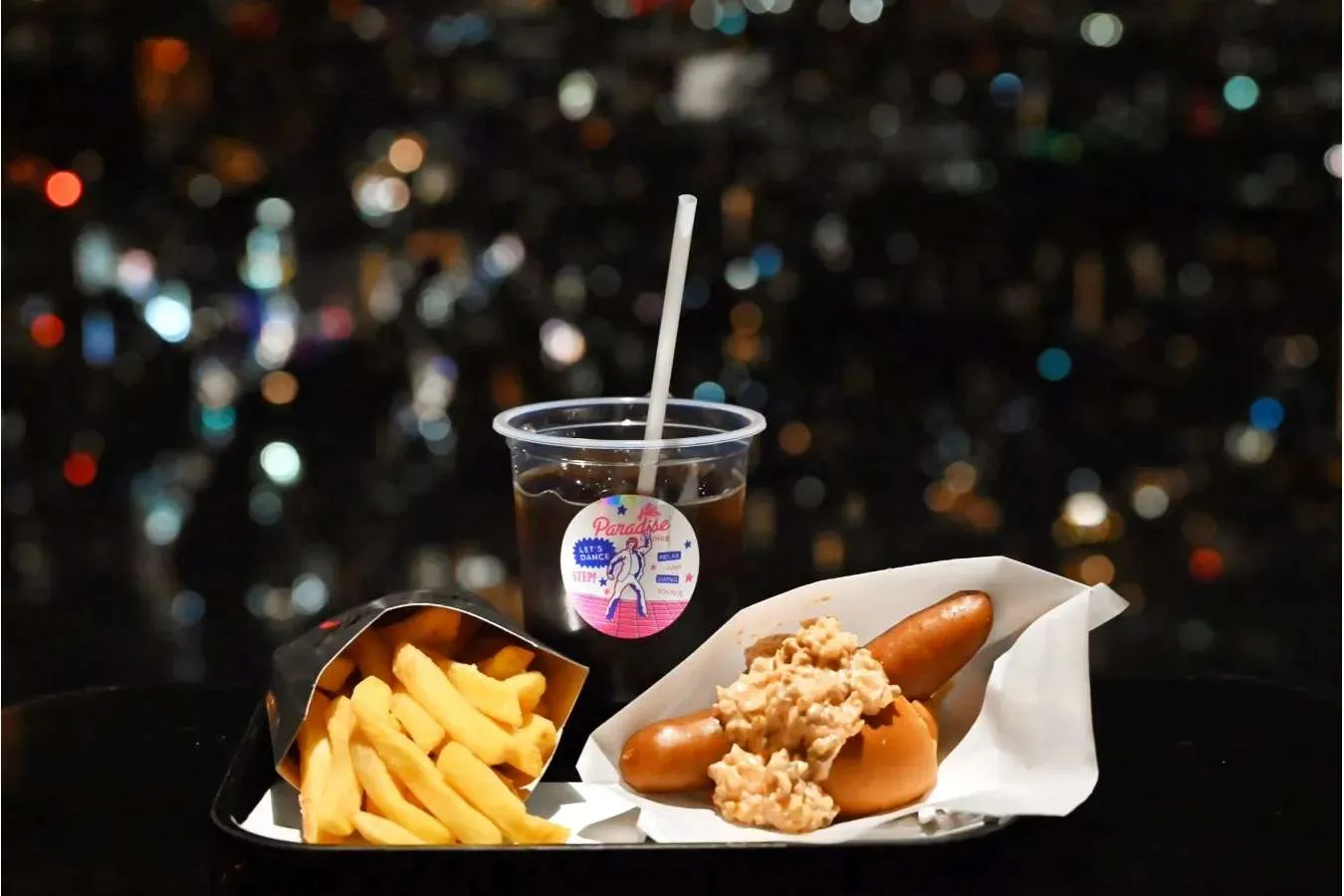 ▲筆者オススメのセットメニュー「SKYSET」