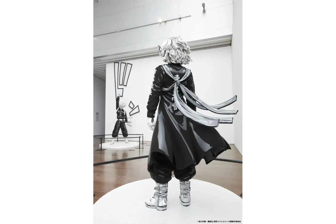 ▲等身大3Dフィギュア　©和久井健･講談社/東京リベンジャーズ展製作委員会