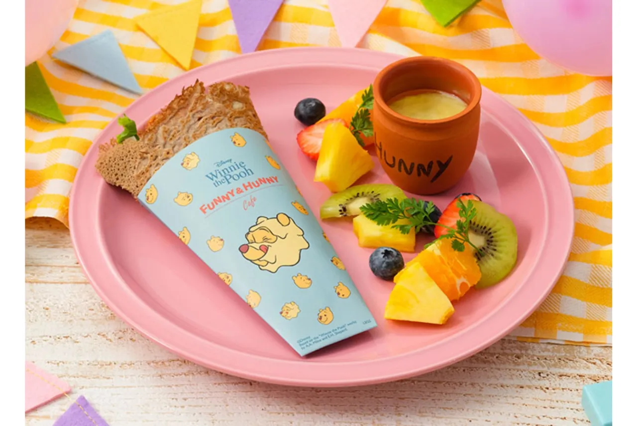 ▲「ツナ＆ベジタブルガレット」（2,090円）※画像はイメージ　© Disney. Based on the "Winnie the Pooh" works by A.A. Milne and E.H. Shepard.