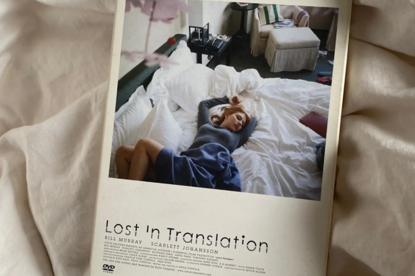 ▲映画『ロスト・イン・トランスレーション』DVD　筆者私物