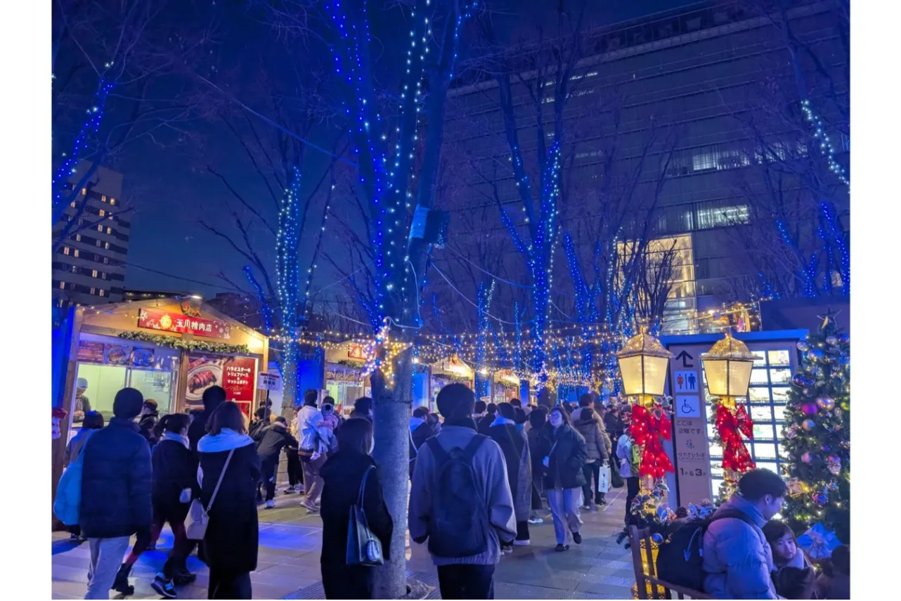 ▲クリスマスマーケットエントランス