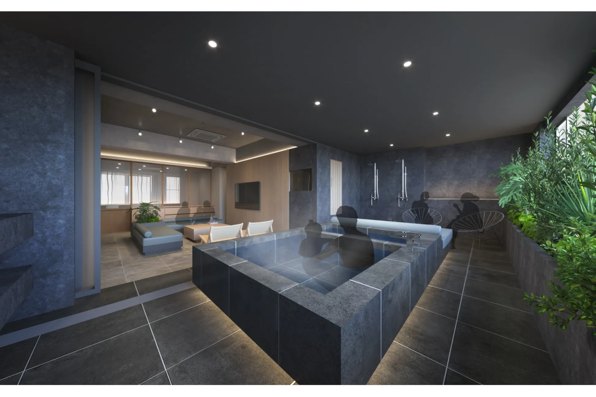 浴室とリビングが融合したホテル「YUURO Bath-Living Hotel Ryogoku」誕生