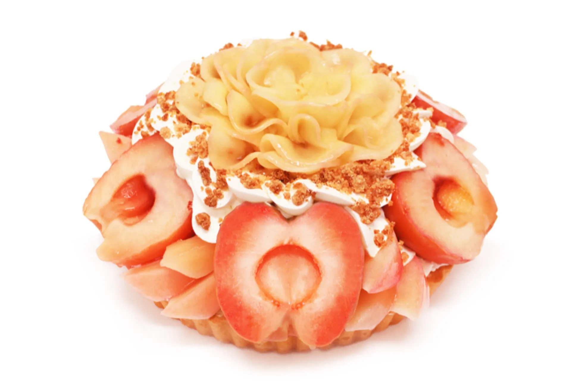 秋田県産りんご「紅の夢」を使用したケーキが登場！カフェコムサより