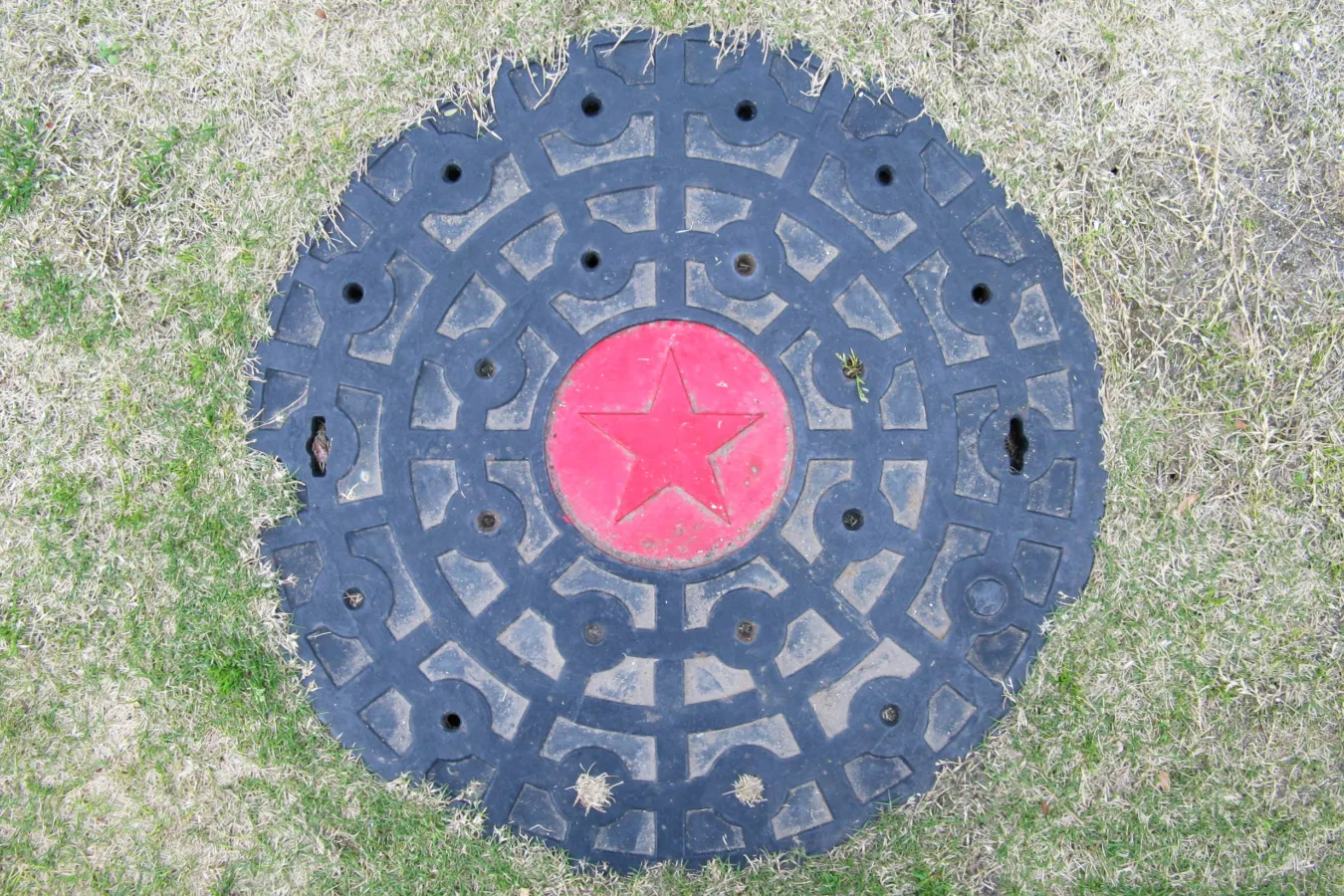 ▲サッポロビールの★がデザインされている蓋