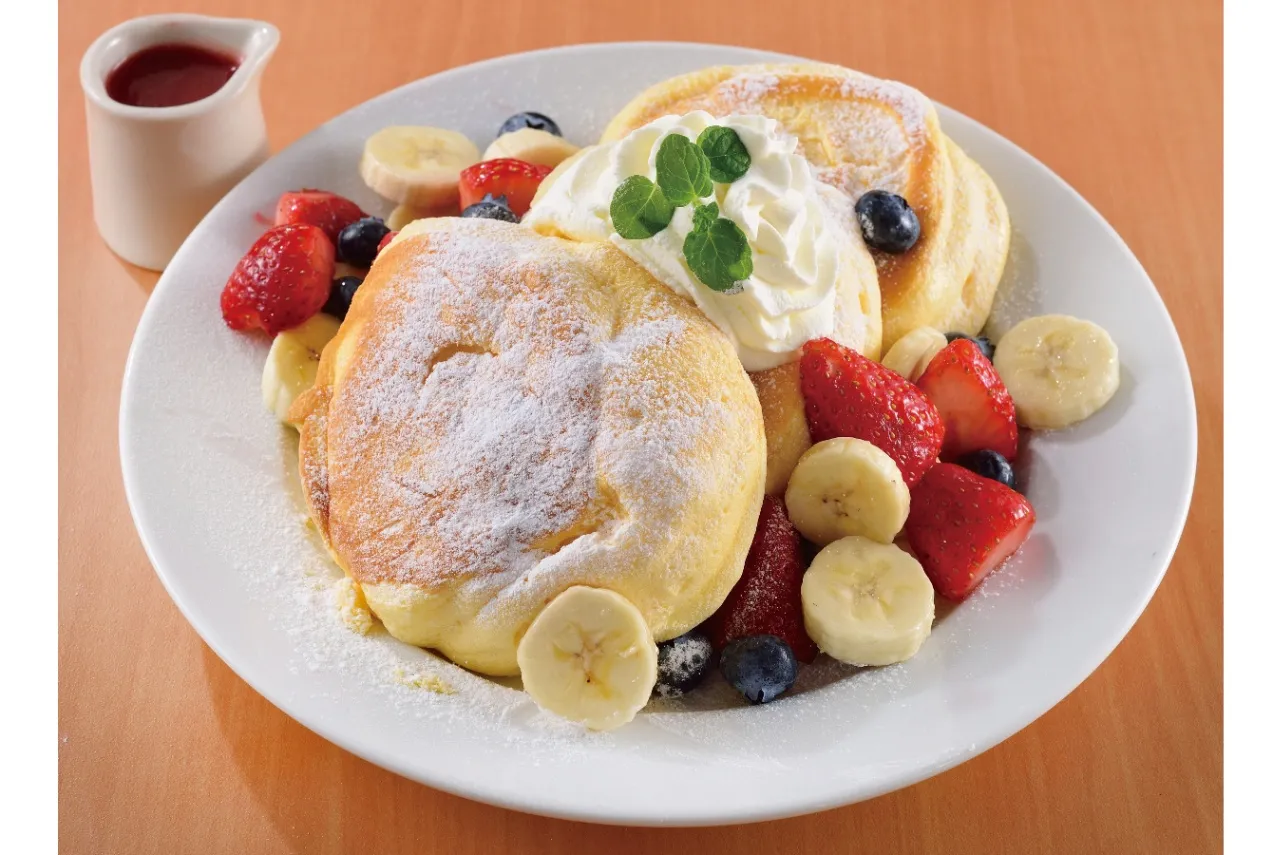 ▲「ふわふわパンケーキ」