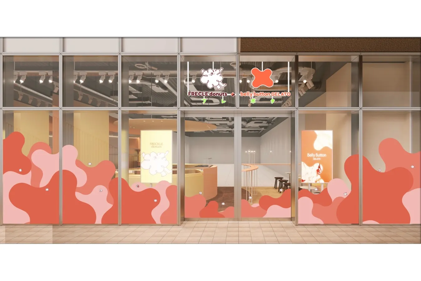 ▲店舗の完成予想図（設計・デザインpartier 野澤隼人)