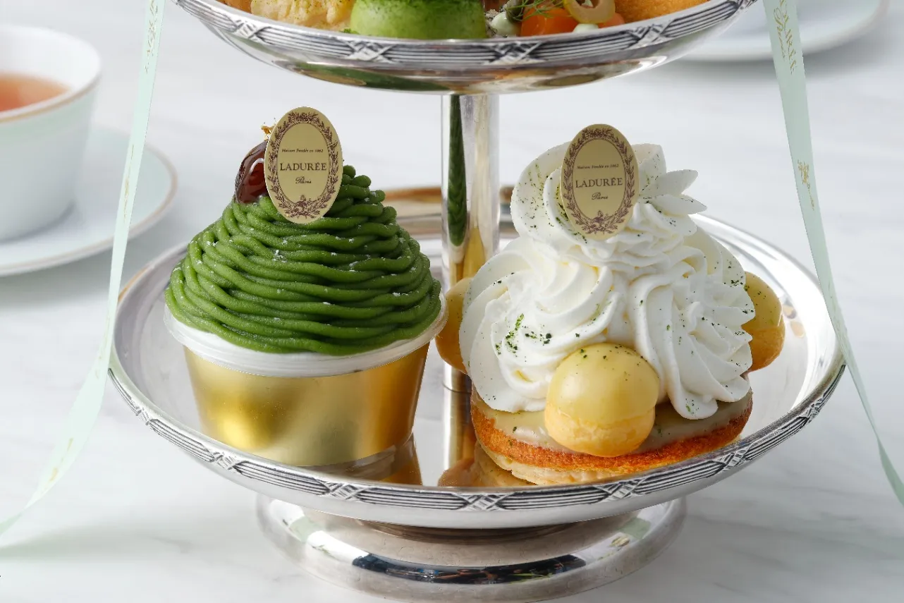 ▲「抹茶 アフタヌーンティー」