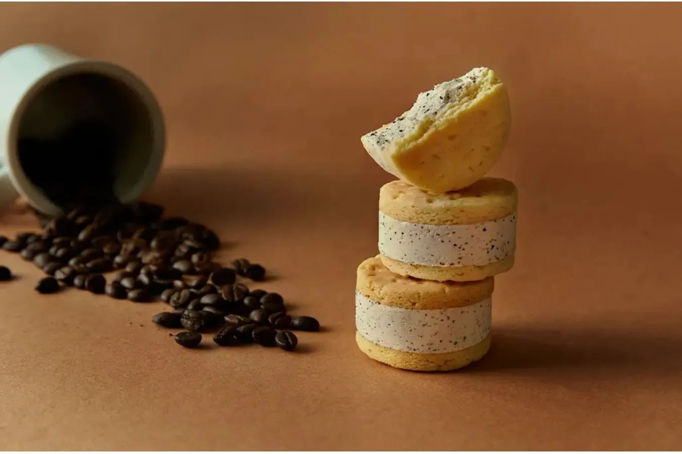 ▲「バターサンドウィッチ コーヒー」