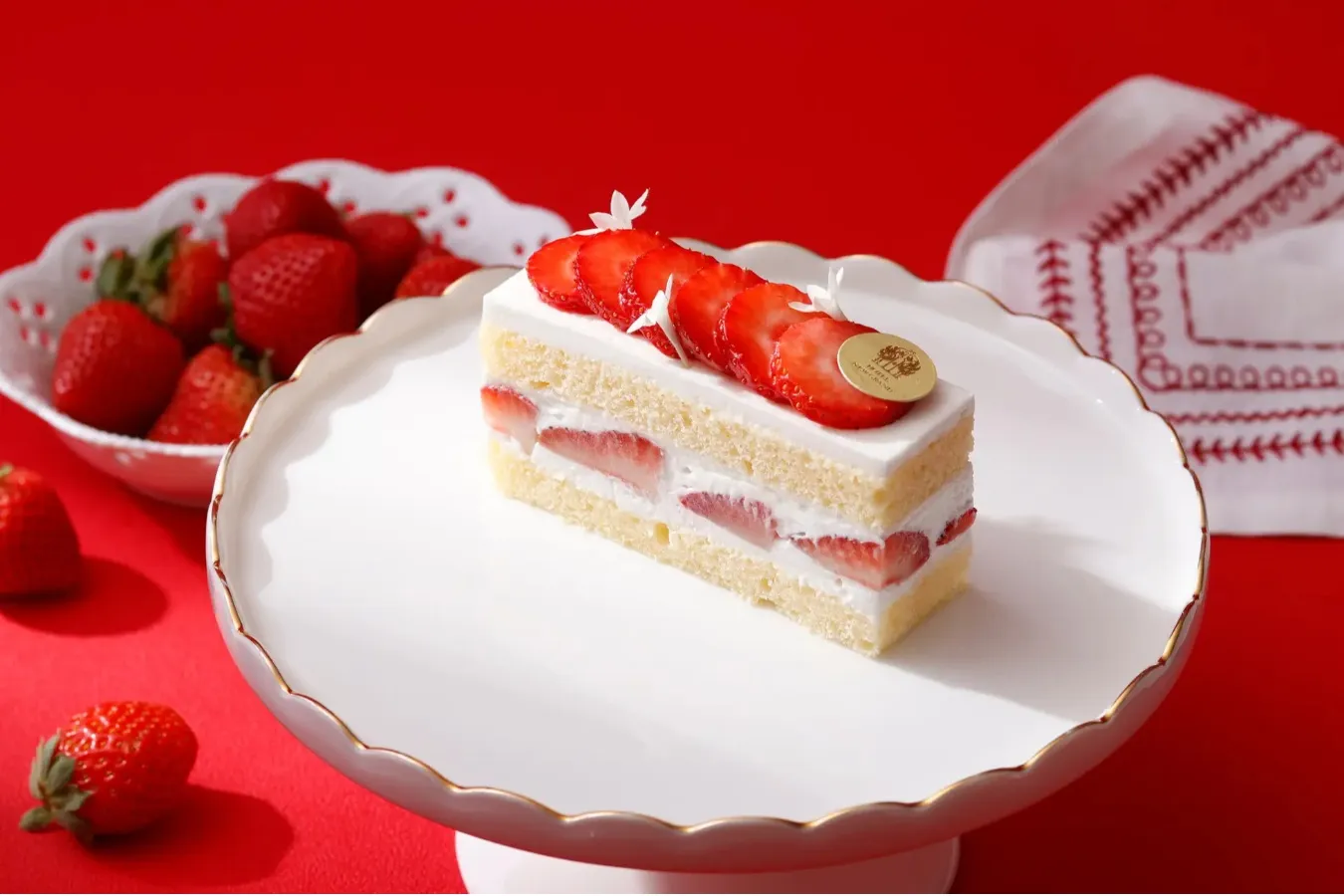 ▲「あまおうのショートケーキ」