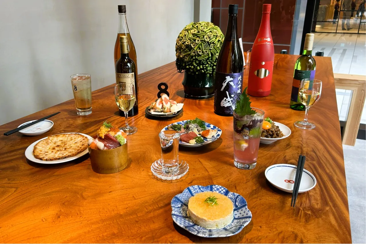 ▲創作和食の数々（撮影：レッツエンジョイ東京編集部）