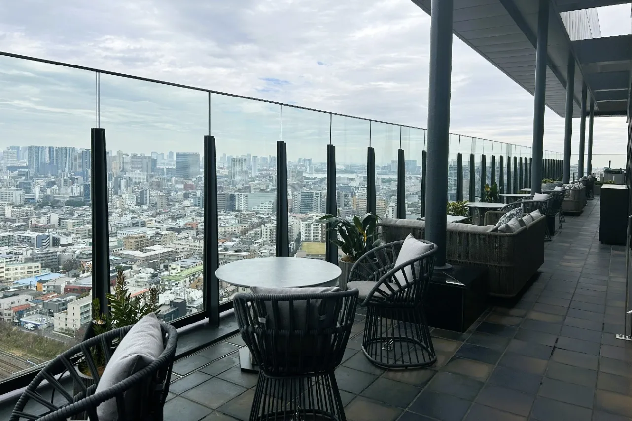 ▲テラス席（撮影：レッツエンジョイ東京編集部）