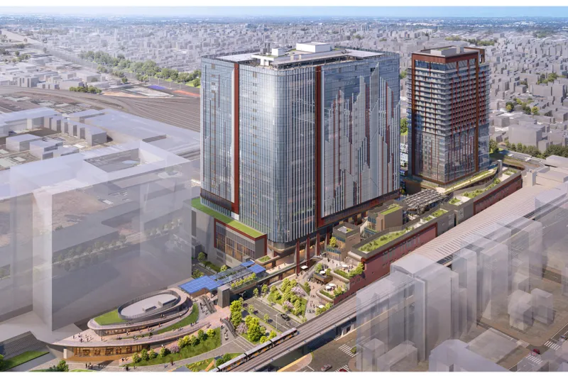 大井町駅直結の「大井町トラックス」26年3月開業！約80店の商業エリアやホテルなど