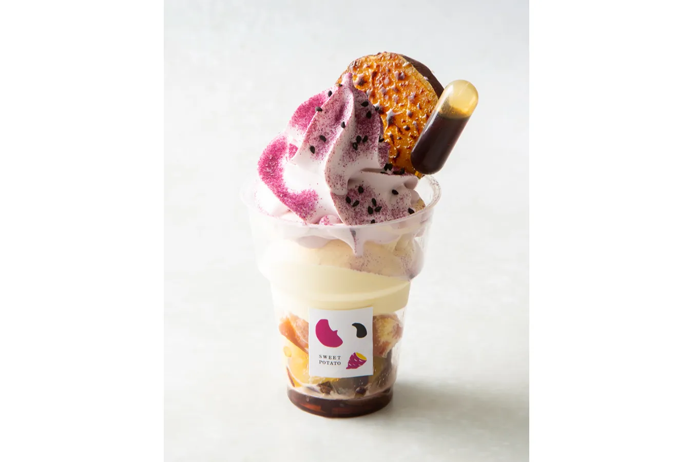 ▲「さつま芋パフェ」（890円）イメージ