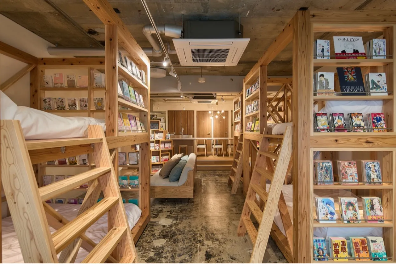 漫画に囲まれながら泊まれる！「マンガアートホテル」馬喰町にオープン_1404828