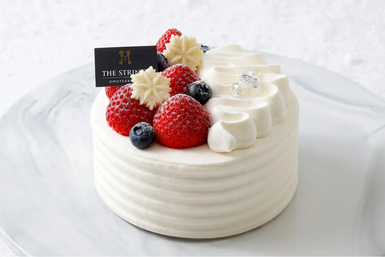 ▲「ホワイトクリスマス 苺ショートケーキ」