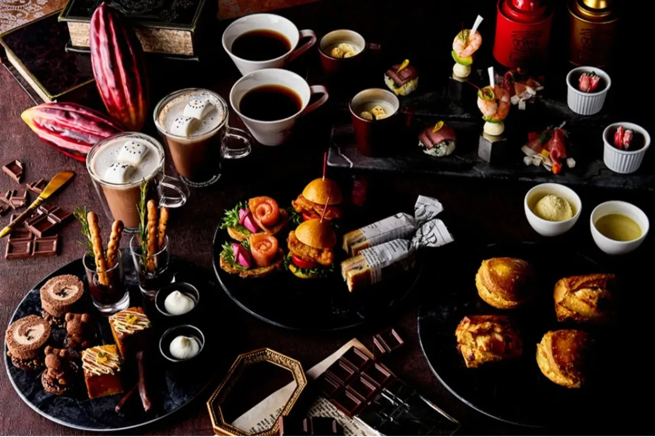 ▲「STREAM Afternoon Tea～Sweet！Cute！Chocolate！」