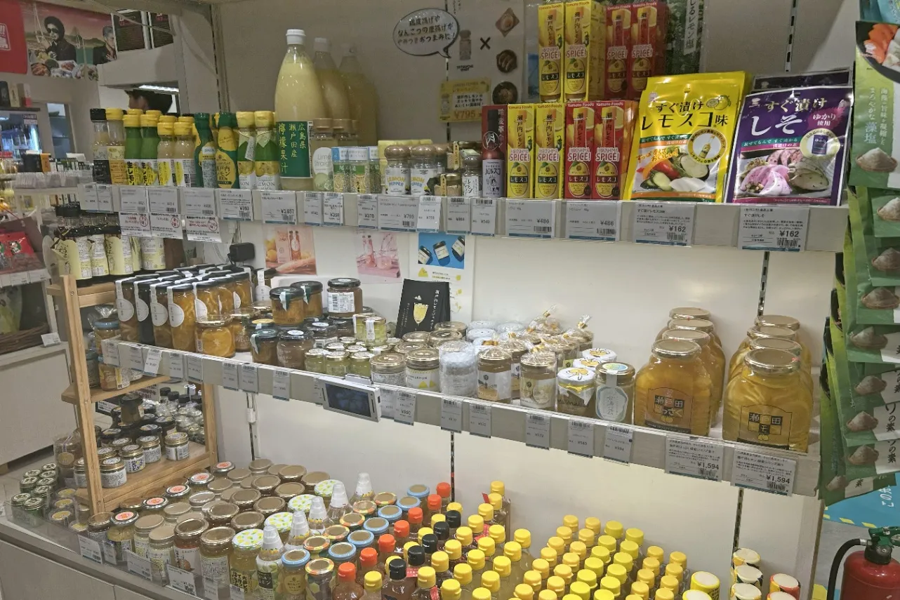 ▲「ひろしまブランドショップTAU」内観