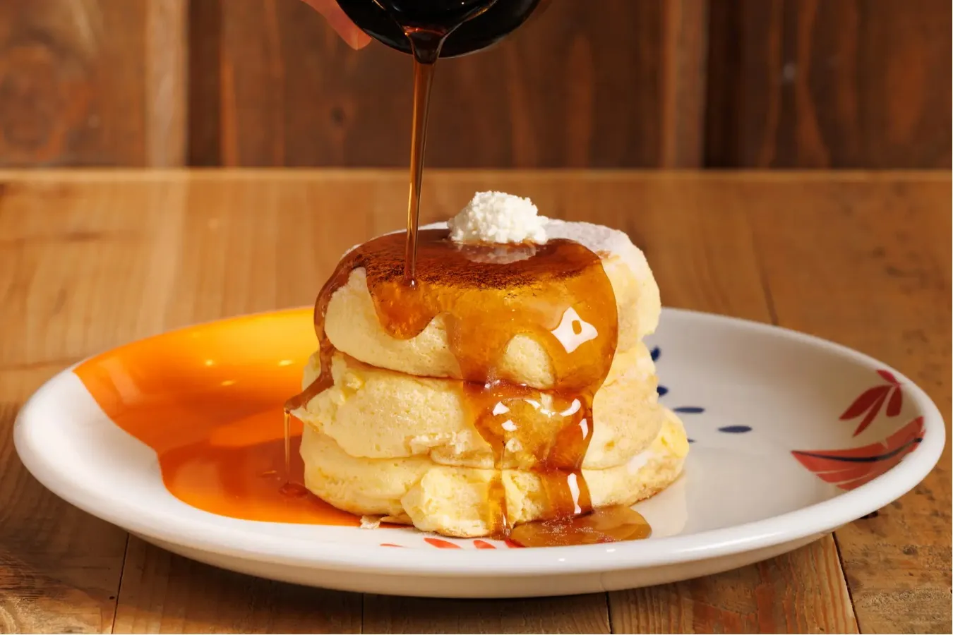 ▲「WHIPPED BUTTER PANCAKES ホイップバターパンケーキ」