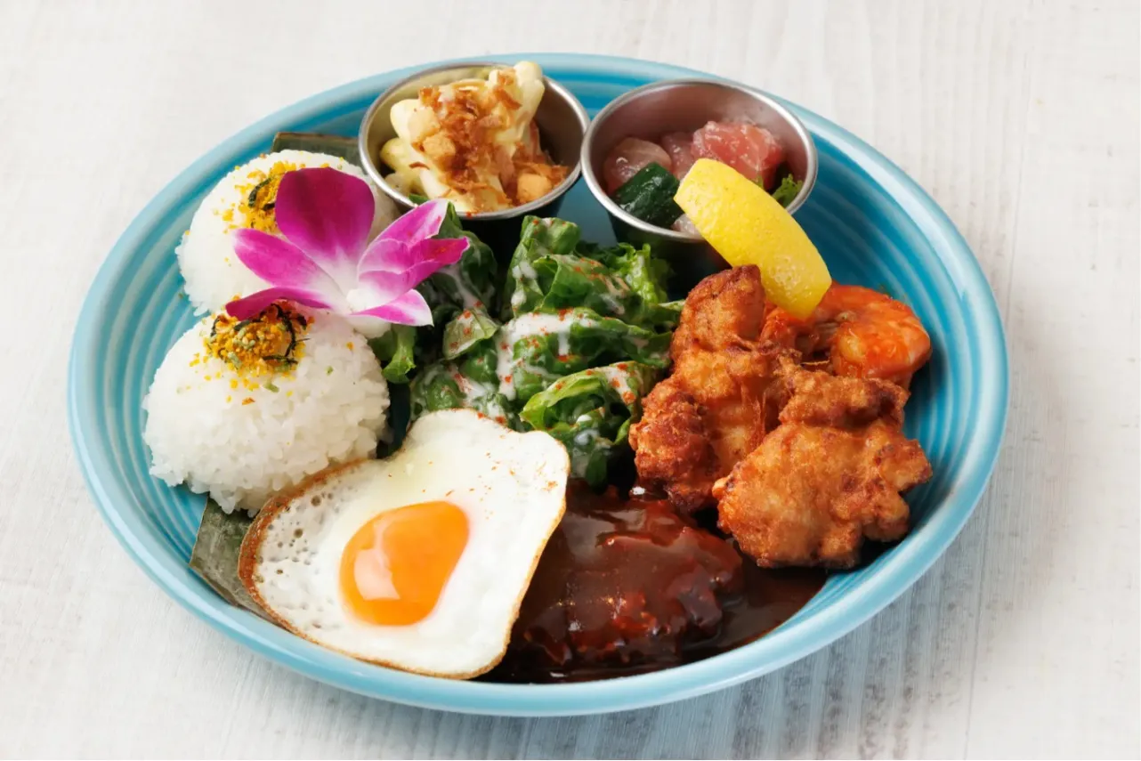 ▲「LITTLE HAWAII PLATE リトルハワイプレート」