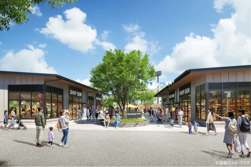 神奈川県川崎市「等々力緑地」に第1号施設が誕生！4店舗が11月下旬より順次オープン
