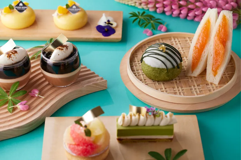 【グランドニッコー東京 台場】初夏のスイーツが登場！抹茶と白ごまのムースも