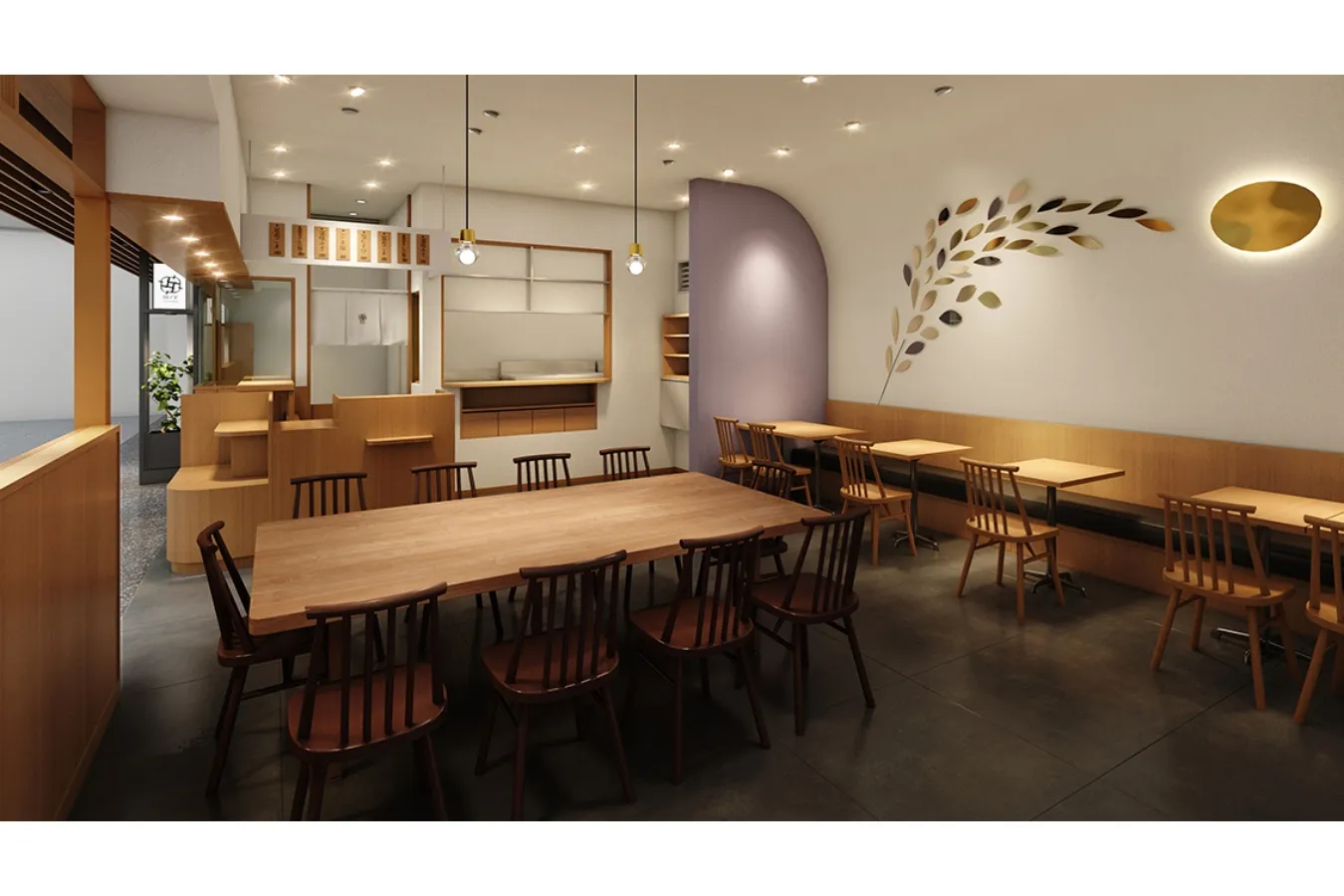 ▲「田ノ実 東京スカイツリータウン・ソラマチ店」内観