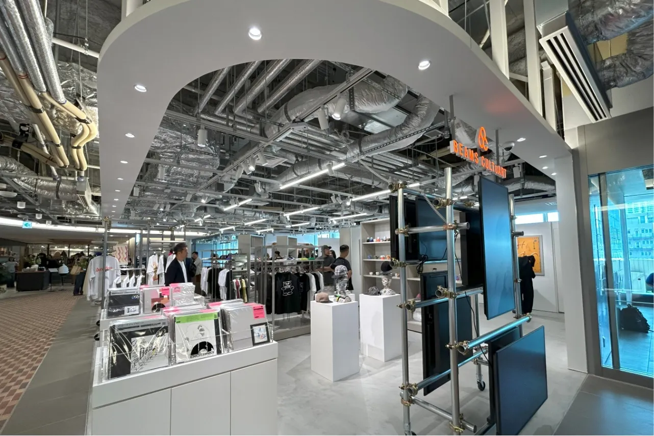 ▲「BEAMS CULTUART」（撮影：レッツエンジョイ東京編集部）