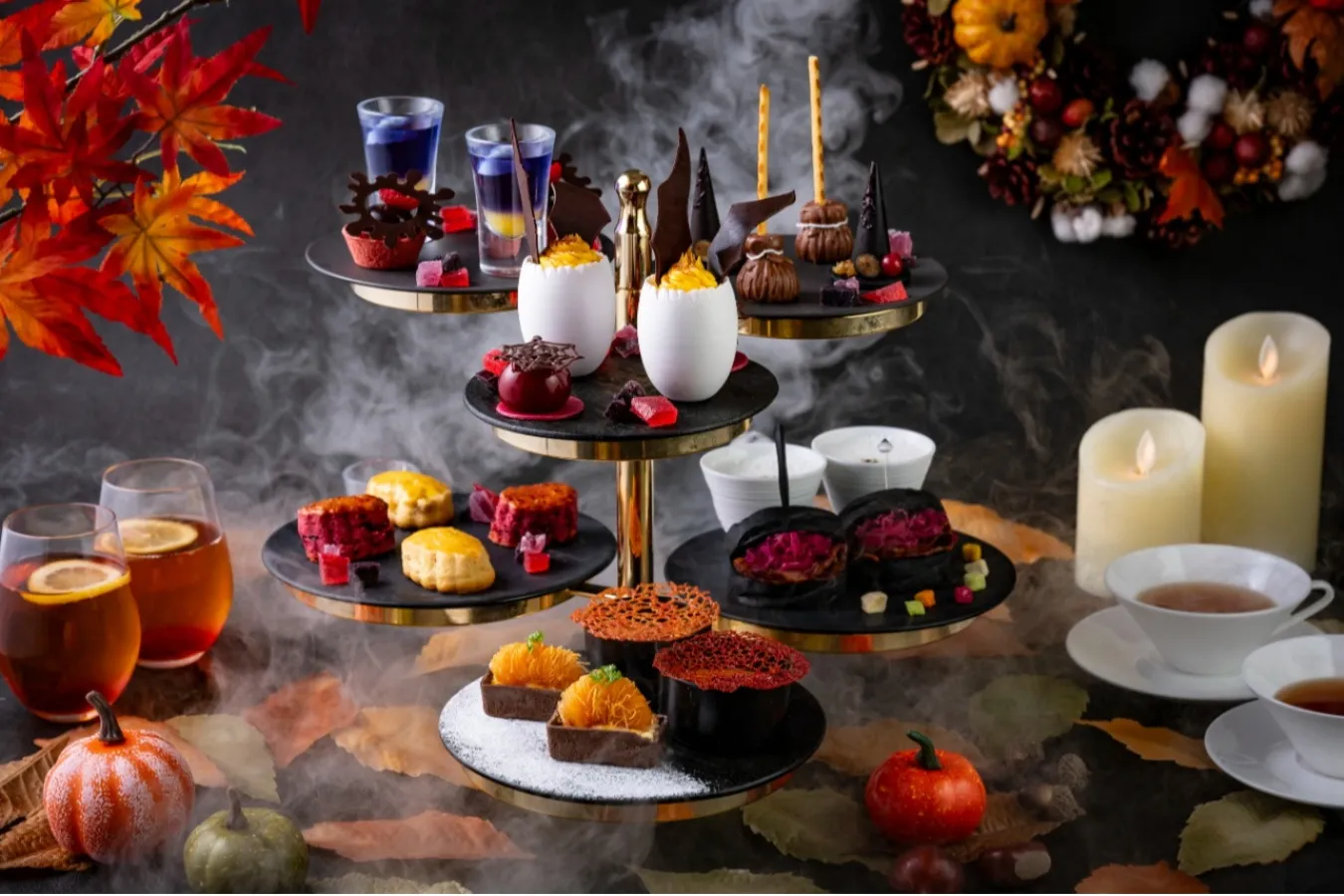 ▲「Halloween Afternoon Tea」