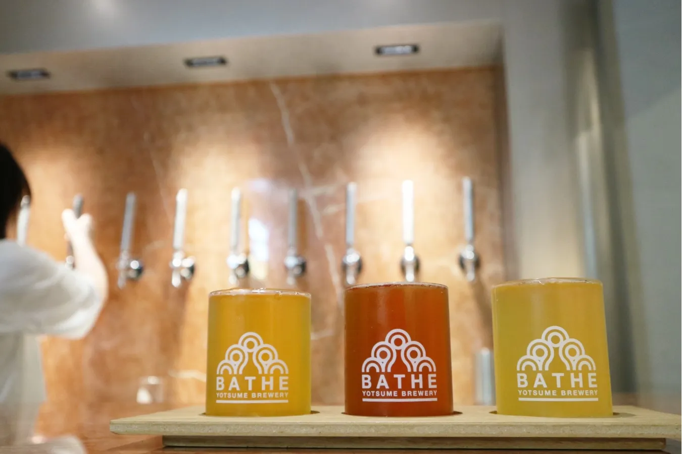 ▲BATHE YOTSUME BREWERY3種飲み比べセット