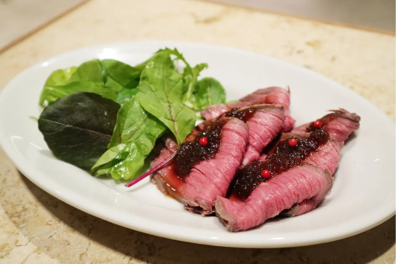 ▲「ローストビーフ」