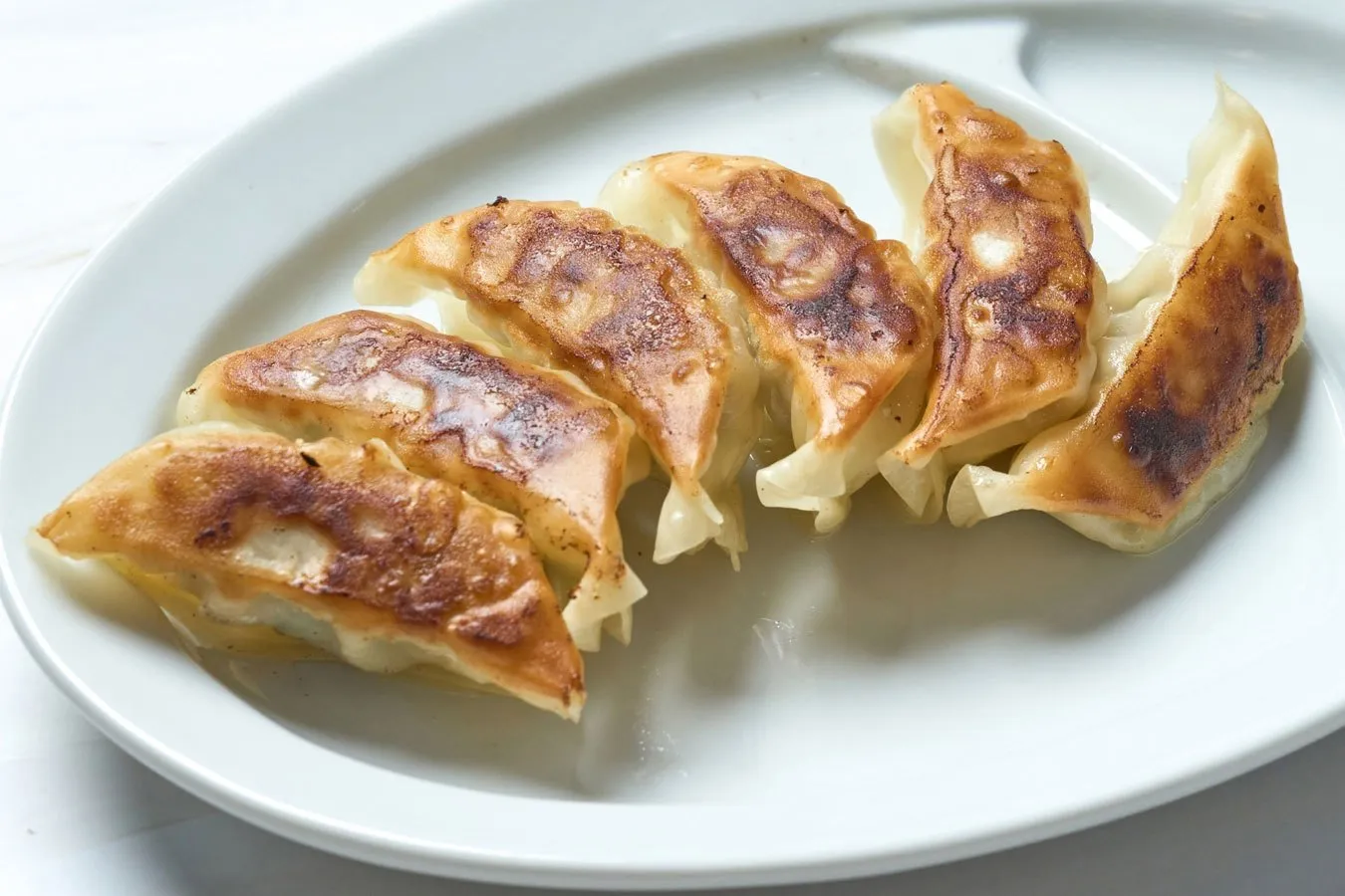 ▲「餃子」（350円）