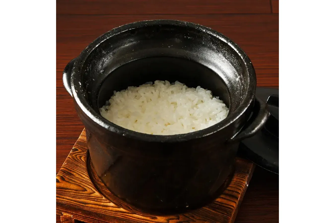▲炊く…「土鍋ご飯」