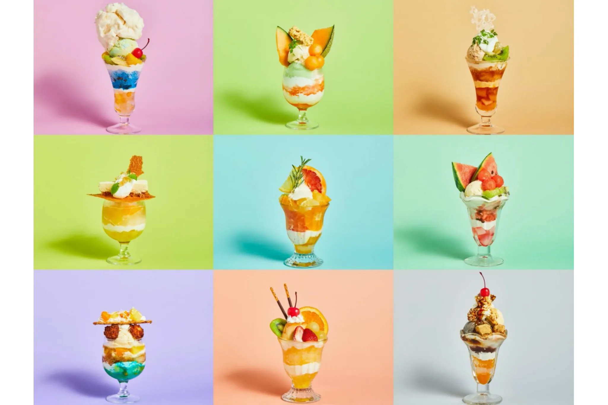 「J.S. PANCAKE CAFE」の新感覚スイーツ“パフェ氷”が期間限定で登場