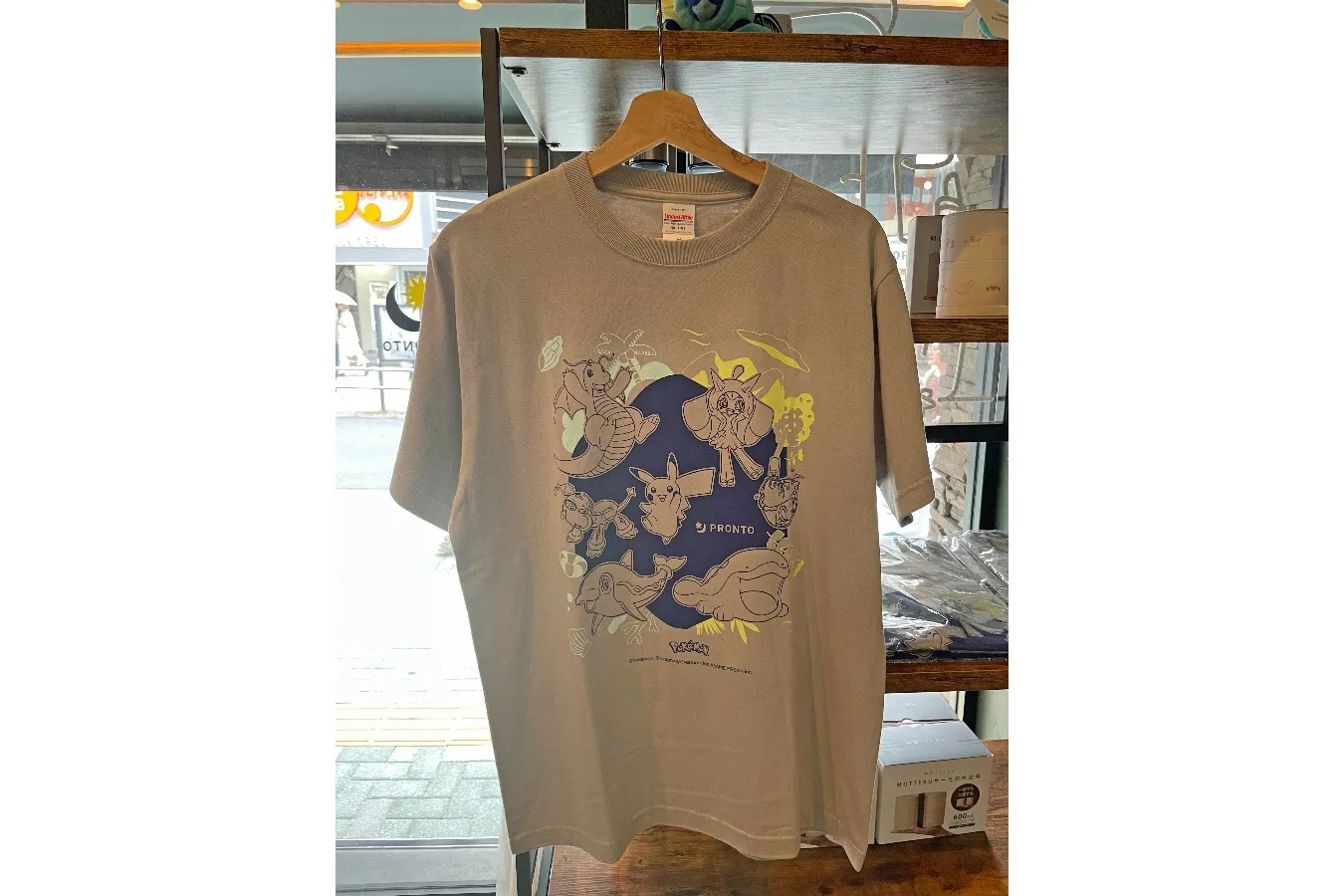 ▲「ポケモンオリジナルTシャツ」※編集部撮影