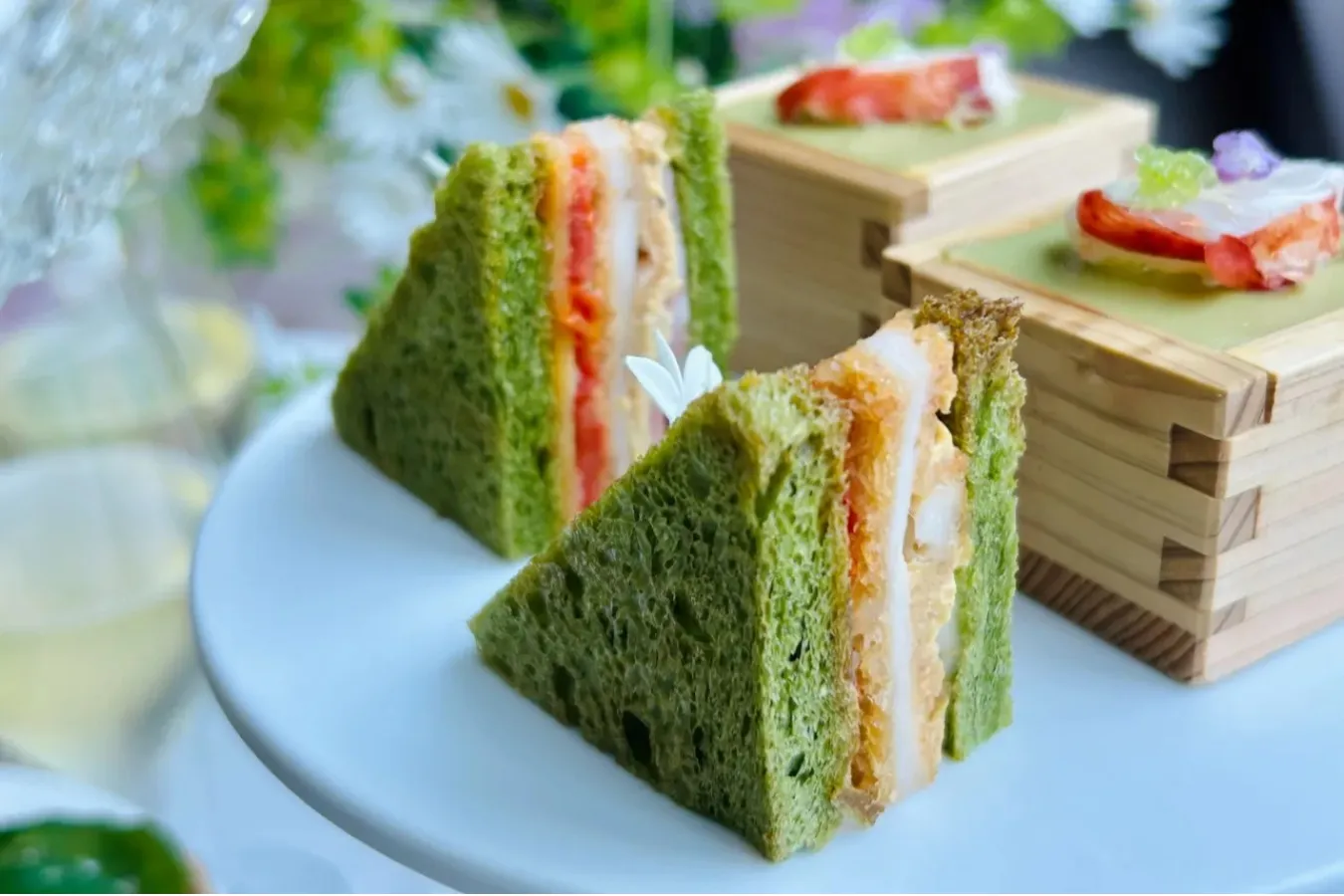 ▲「抹茶パンのコルドン・ブルー」(撮影:レッツエンジョイ東京編集部)