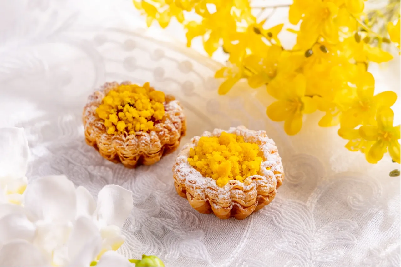 ▲「苺のフラン レモンクランブル」