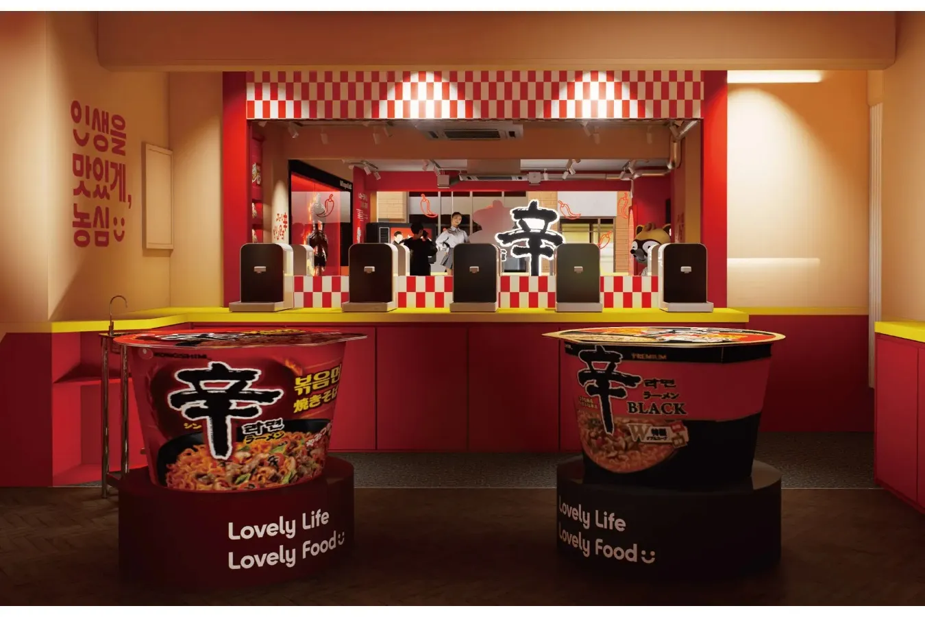 日本初上陸！辛ラーメン専門店「辛ラーメン粉食POPUPストア」期間限定で原宿にオープン_2512479