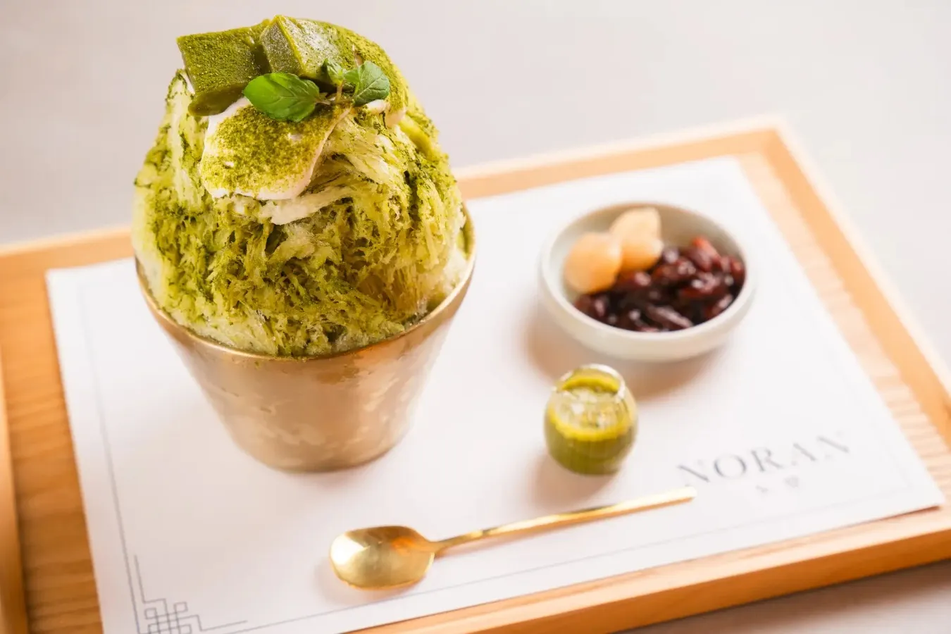 ▲「宇治抹茶のパッピンス」
