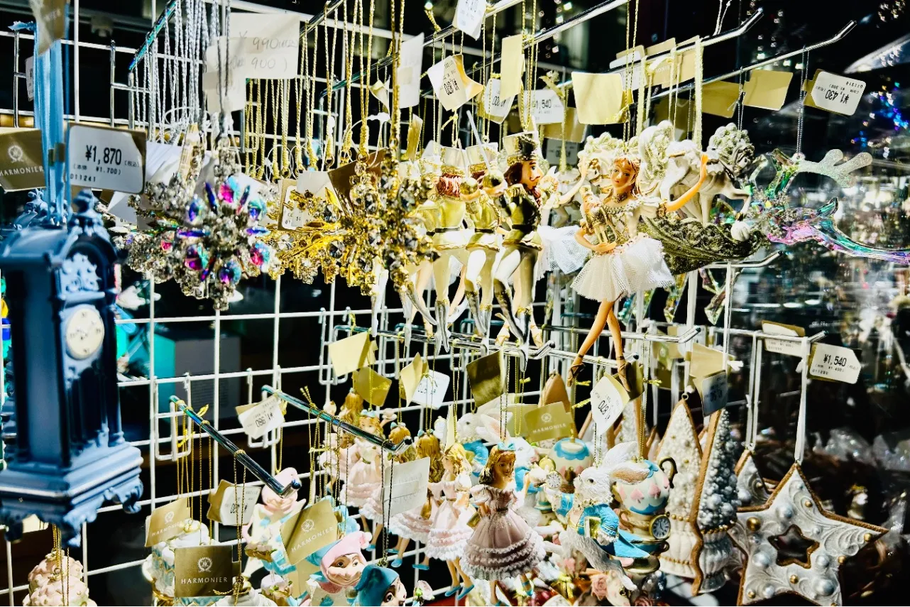 ▲クリスマスオーナメント（撮影：レッツエンジョイ東京編集部）