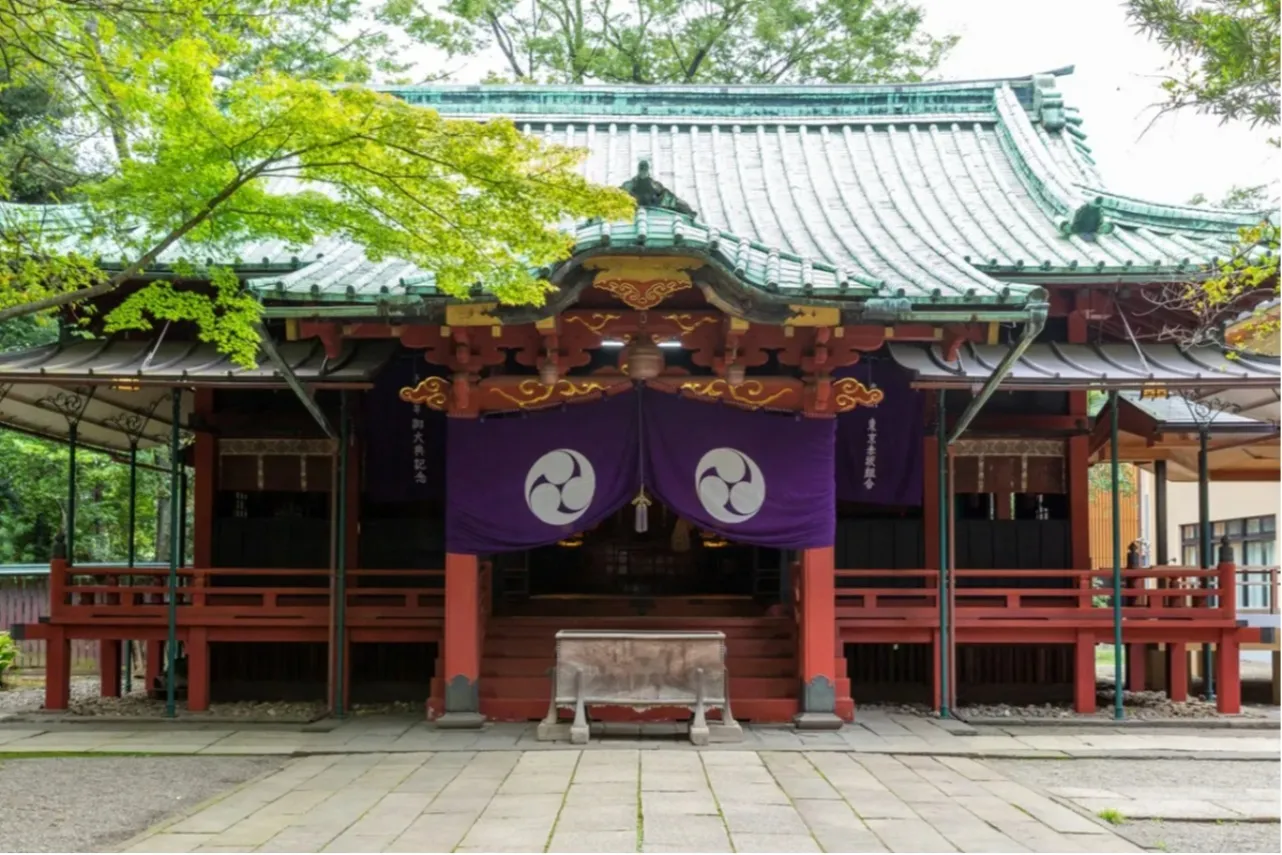 ▲社殿