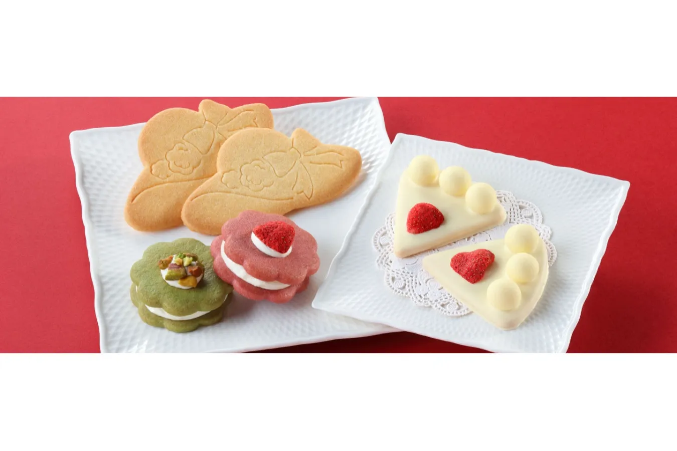 ▲左上：「キャプレ」／左下：「フルールクリーム」／右：「ケーキサブレ」