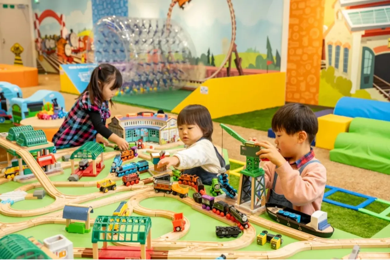 ▲トーマスステーション池袋「トーマスのわくわくひろば」