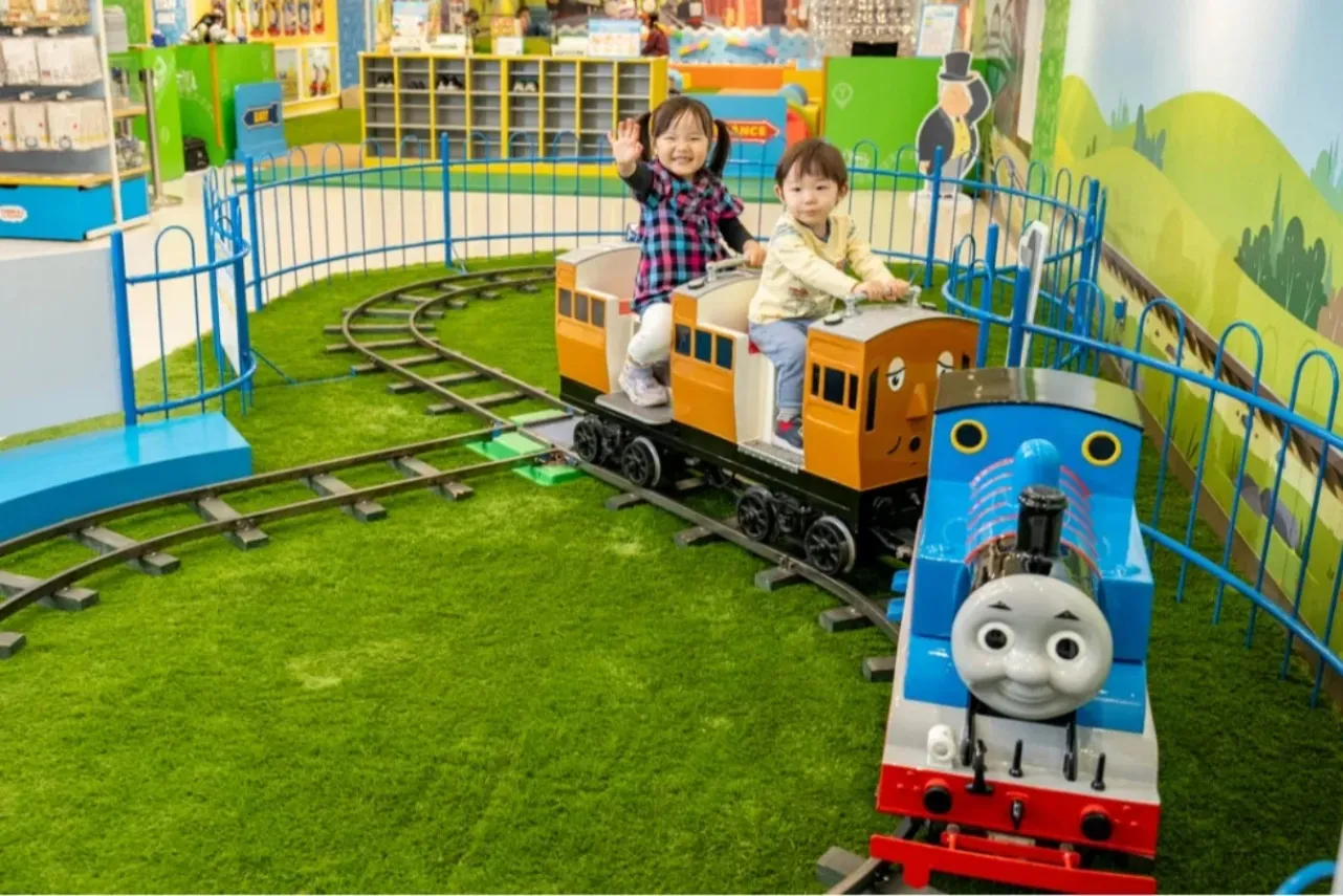 ▲トーマスステーション池袋「レッツゴートーマス」