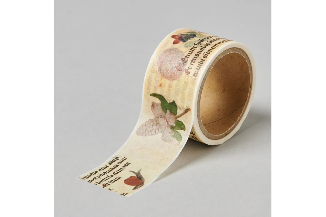 ▲マスキングテープ3cm　写本花と生き物　Ⓒ国立西洋美術館　※転載不可