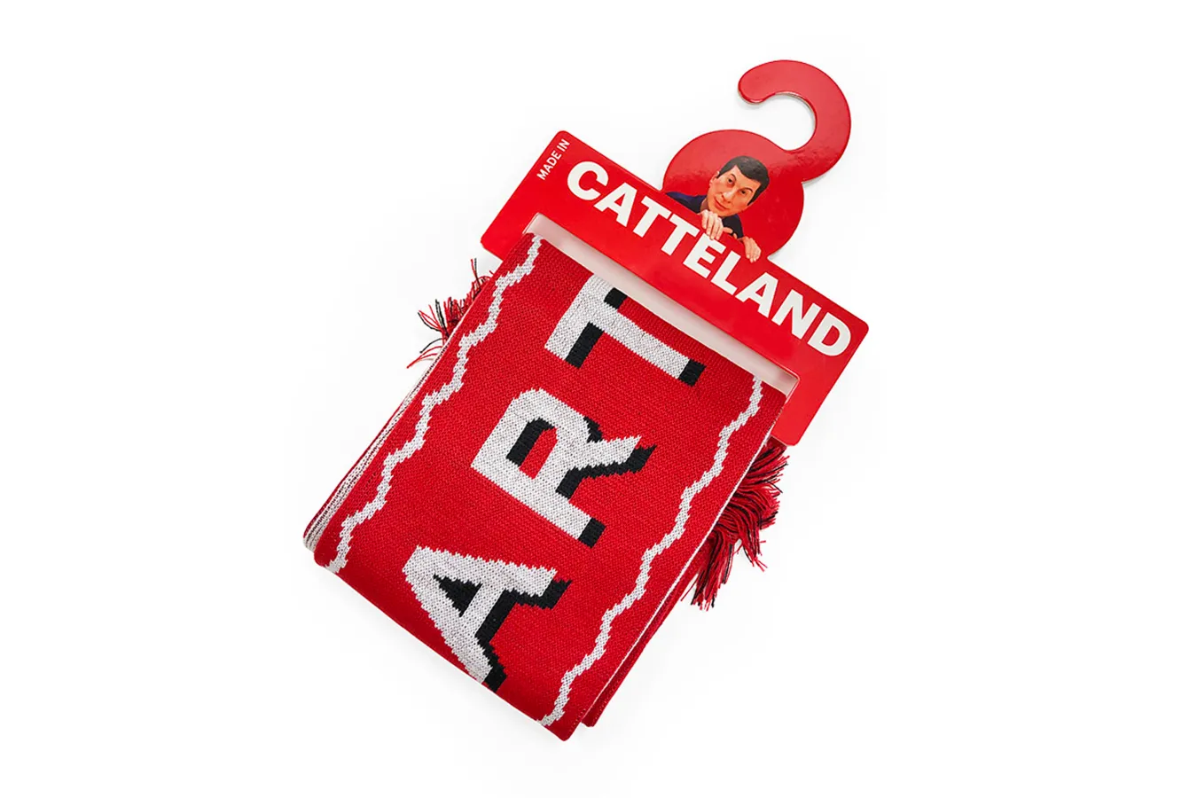 ▲森美術館オリジナル メイド・イン・カテランド ミュージアムズ・リーグ フットボールマフラー