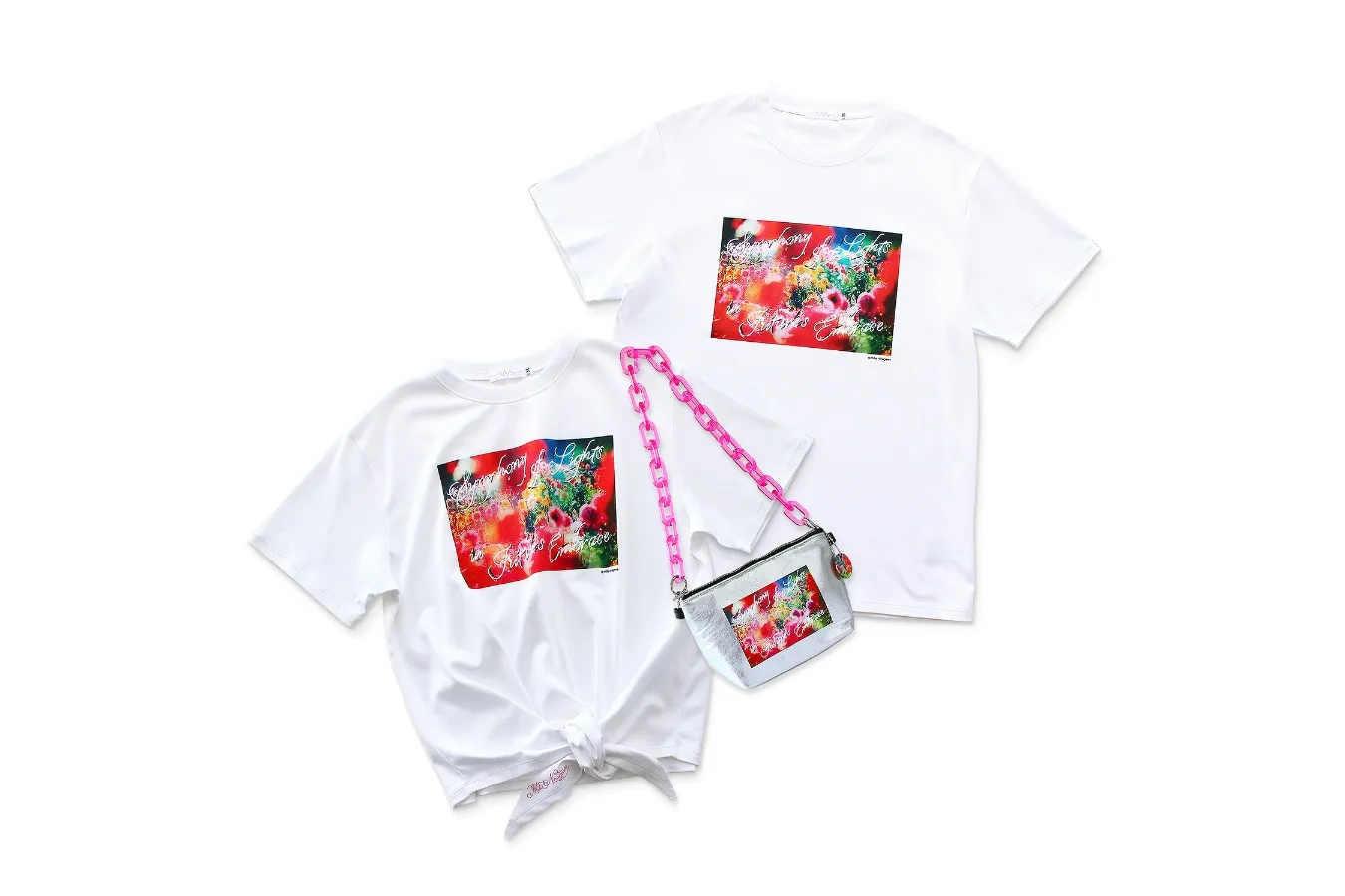 ▲蜷川実花　Tシャツ、リボンTシャツ、ポーチ