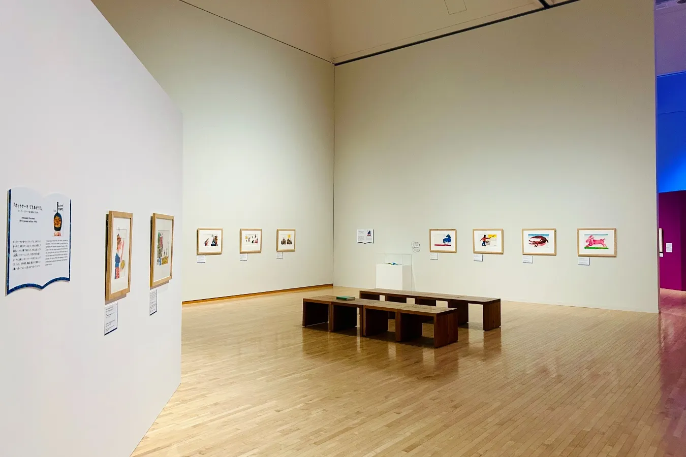 ▲第2章の展示エリアの様子