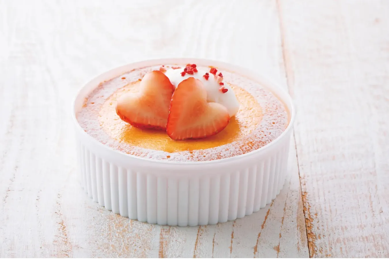 ▲「いちごベイクドチーズケーキ」