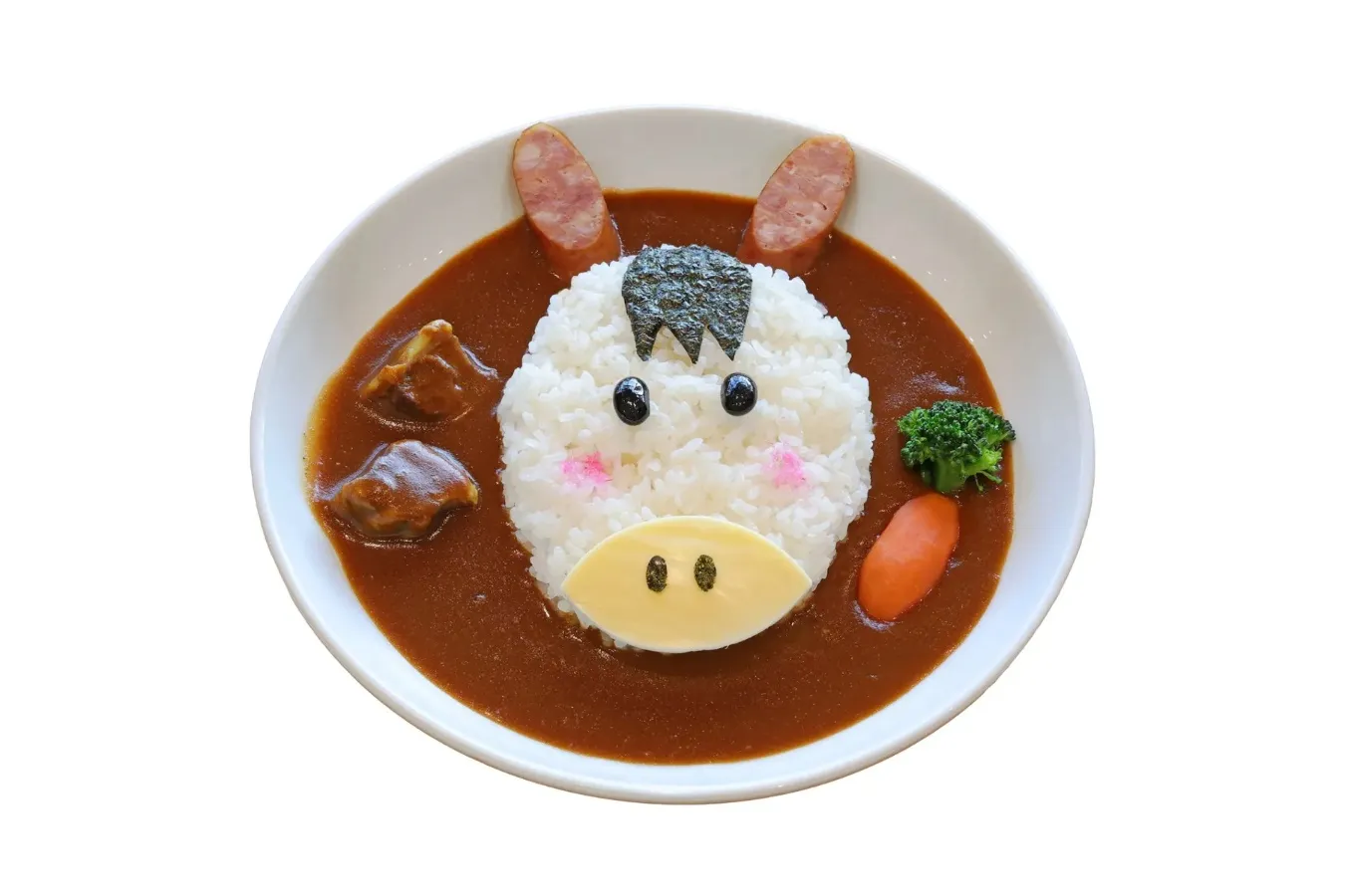 ▲マザー牧場「おうまさんカレー」