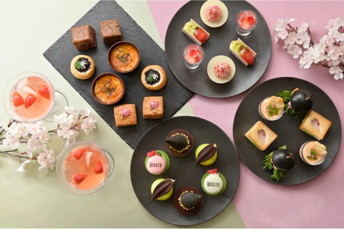 ▲「“WICKED” Spring Afternoon Tea」